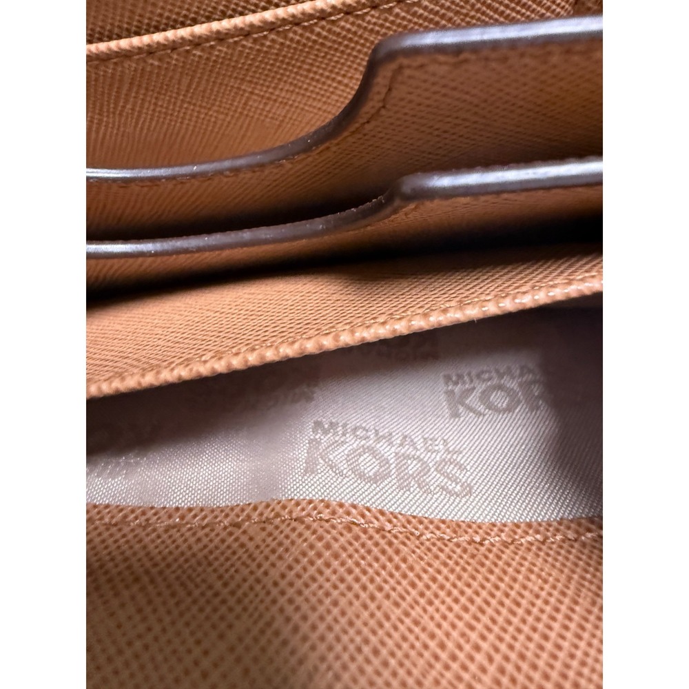 Michael Kors Faux Snake Skin Satchel Tote Bag w/Matching Wallet - Picture 8 of 13